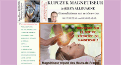 Desktop Screenshot of magnetiseur-kupczyk.com